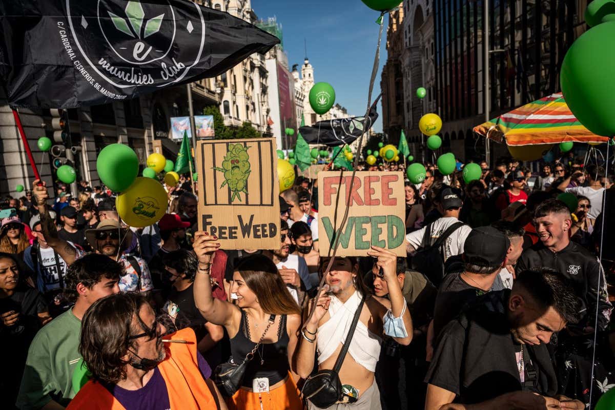 The Global Marijuana March is held across many cities each year